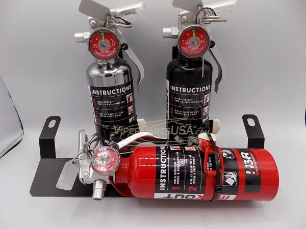 Fire Extinguisher CHROME 1992 -2017 Dodge Vipers